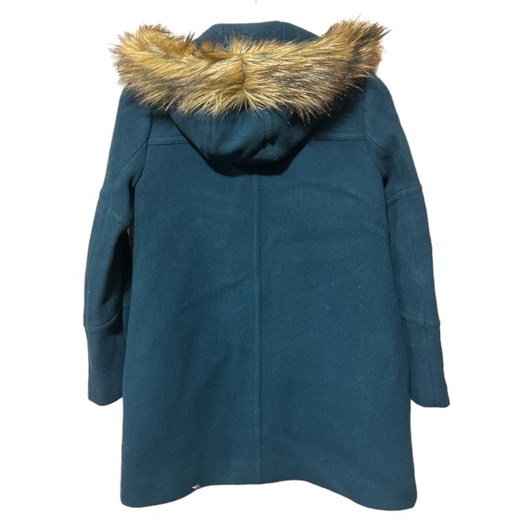 Like New - J. Crew Chateau Parka - Italian Stadium Cloth - Midnight green - O/P - Picture 3 of 3